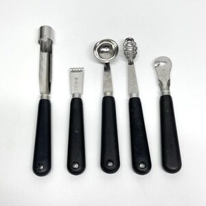 Vintage Econome Inox France & Rowoco Kitchen Garnishing Tools Stainless Steel
